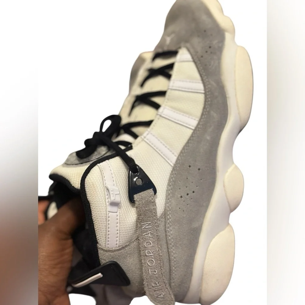 Jordan 6 Rings Cement Grey Men's - FJ4650-077 - US  Size 8.5 - Picture 6 of 14